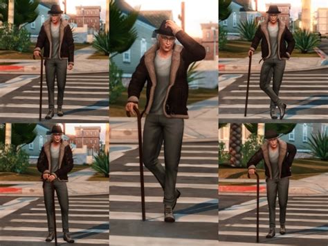 Walking Cane Poses At Katverse Sims 4 Updates
