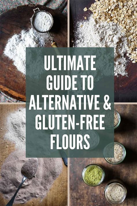 Ultimate Guide To Alternative Gluten Free Flours From The Larder