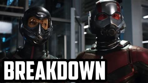 Ant Man And The Wasp Trailer 2 Breakdown Analysis Youtube
