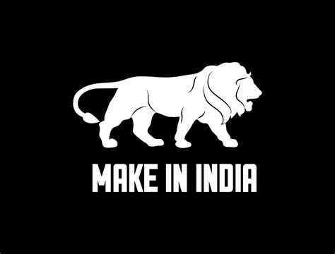 Make In India Logo Vector Make In India Icon Free Vector 20190485