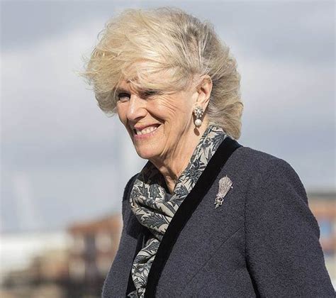 Duchess Of Cornwall Sports Windswept Look A Week After Urging Kate To Chop Off Her Locks