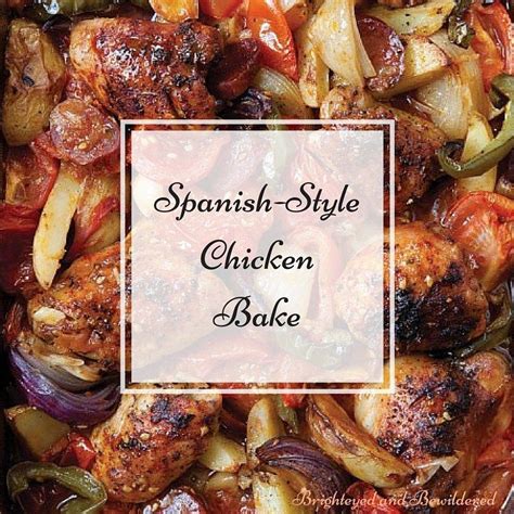 Spanish Style Chicken Bake Hairy Bikers Baked Chicken Cooking Recipes Food To Make