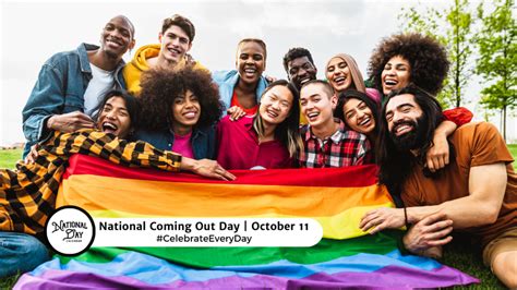 National Coming Out Day October 11 National Day Calendar