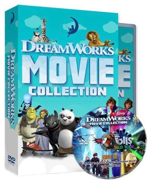 Dreamworks 24 Movie Collection Dvdnew Free Shipping Etsy