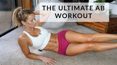 The Ultimate Ab Workout Youtube