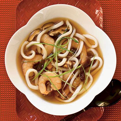 Udon recipes ( 2 ). Udon Soup with Shrimp Recipe | MyRecipes
