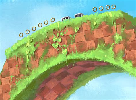 Green Hill Zone On Behance