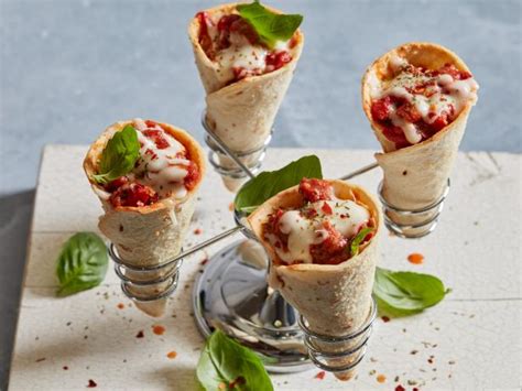 Sausage Pizza Cones Recipe Food Network Kitchen Food