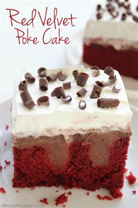 Red Velvet Poke Cake - CincyShopper