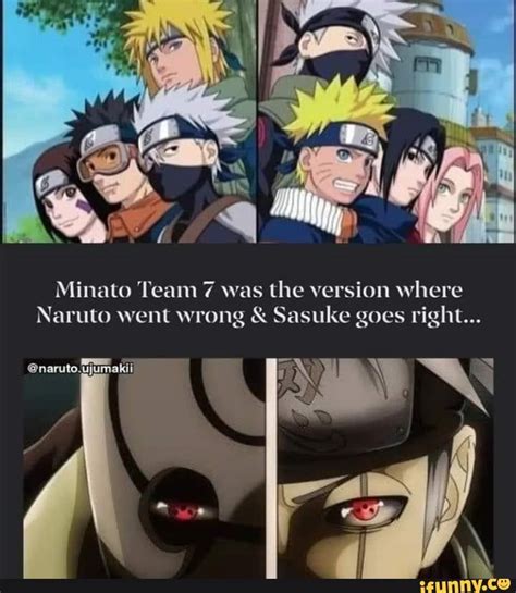 Interesting What Do U Guys Think Minato Team 7 Was The Version Where