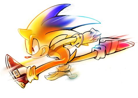 Super Sonic The Hedgehog Fan Art 30809790 Fanpop