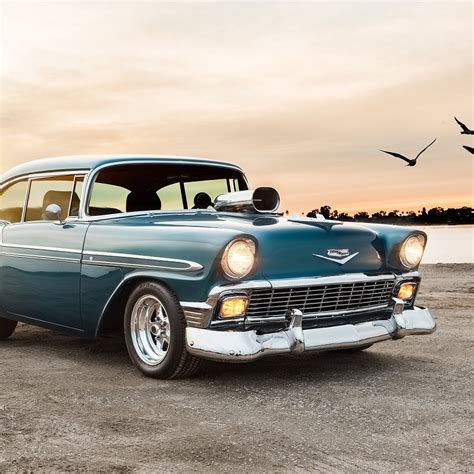 2048x2048 Chevrolet Bel Air Sport Coupe Ipad Air Hd 4k Wallpapers