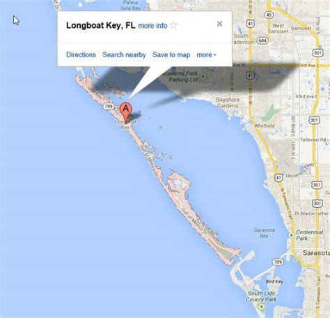 Longboat Key Map 