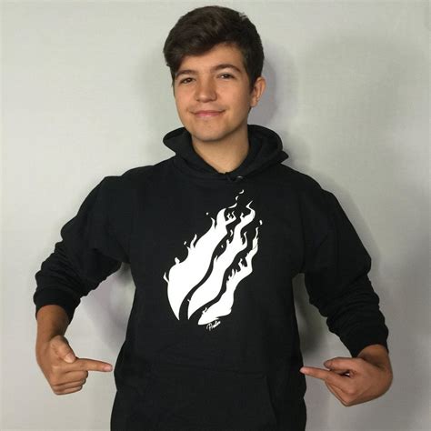 Preston playz, tbnrfrags, and more! Black Hoodie White Flame (Fire Logo) | PrestonsStylez ...