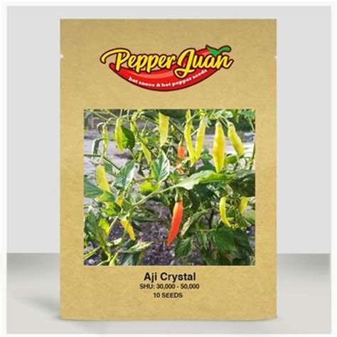 Aji Crystal Pepper Seeds Pepper Juan