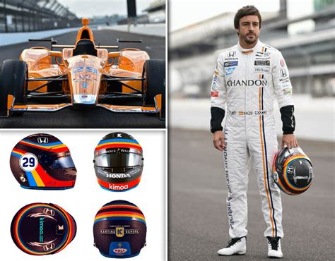 Alonso, for his part, had two years remaining on his ferrari contract, but. Fernando Alonso Indy 500 livery revealed: McLaren unveil retro-look car and helmet | F1 | Sport ...