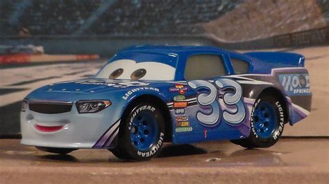 Dud Throttleman Mood Springs 33 Cars 3 New Disney Pixar Piston Cup