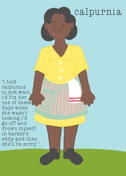 Did you scroll all this way to get facts about to kill a mockingbird poster? To Kill A Mockingbird Character Poster - Calpurnia by Ms ...