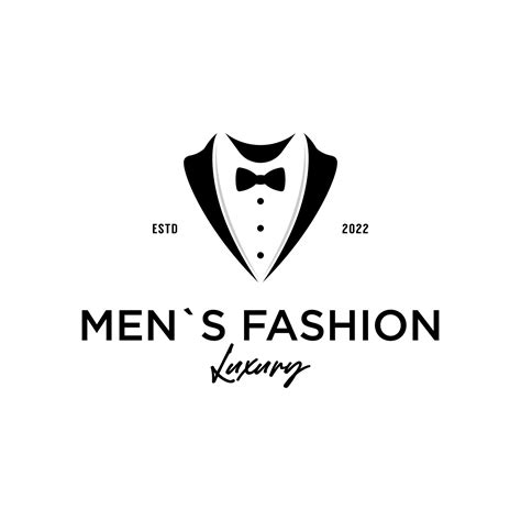 Men Fashion Logo Design Template 7558963 Vector Art At Vecteezy