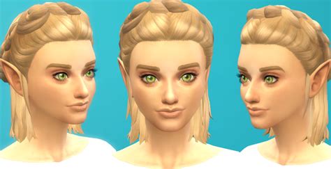 My Sims 4 Blog Breath Of The Wild Hair By Meihr