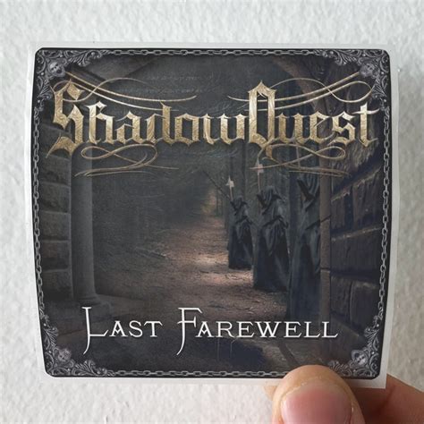 Shadowquest Last Farewell Album Cover Sticker