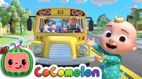 Wheels On The Bus School Edition Cocomelon Nursery Rhymes