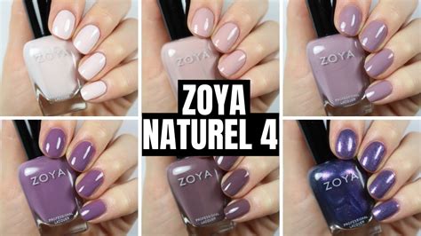 Zoya Naturel Transitional Collection Swatch And Review Elizabeth Anne Youtube