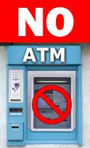 The machine will indicate when you. No ATM at conference | KoreaTESOL