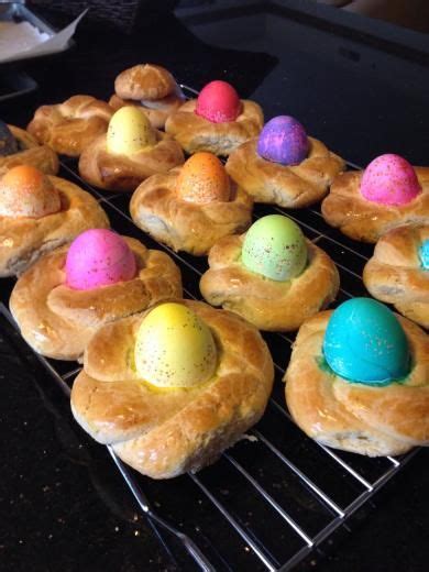 Practically every family in italy has a variation of this recipe, traditionally baked shortly before the holiday to break the lenten fast. Italian Easter Egg Baskets | Recipe | Easter bread recipe ...
