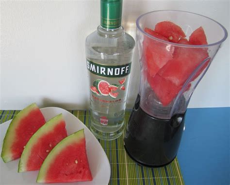Watermelon Vodka Slush The Skinny Chicks Cookbook