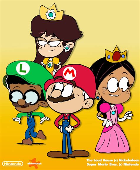 The Loud Mario Bros Gang By Stanmarshfan20 On Deviantart