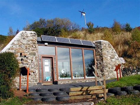 Earthship Homes Made Of Recycled Tyres