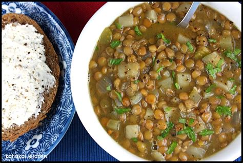 Kahakai Kitchen Wonderful Lentil Soup For Cook The Books Home