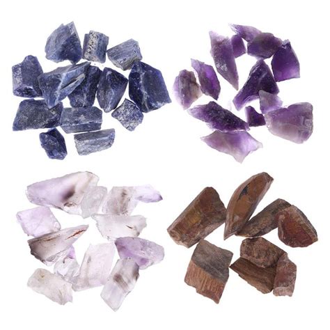 Fluorite Gemstone Natural Crystal Stones Rough Polished Gravel Specimen
