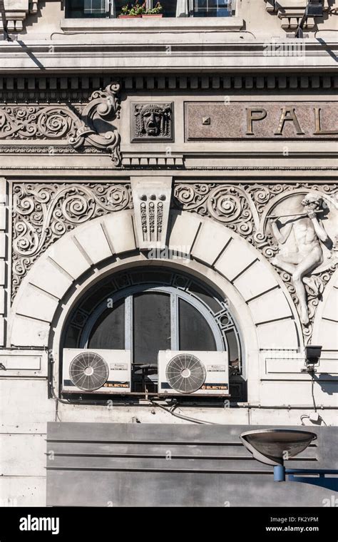 Historical Building Facade Montevideo Uruguay Stock Photo Alamy