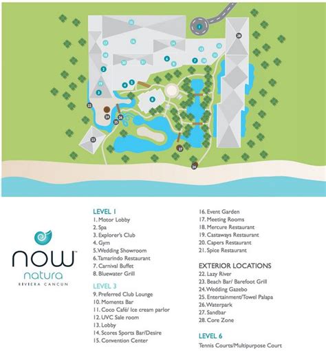 now natura riviera cancun map
