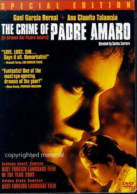 Crime Of Padre Amaro The DVD DVD Empire