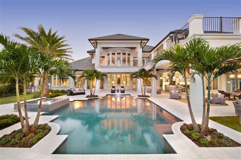 Golf Dream House Tropical Pool Miami By Bcbe Custom Homes