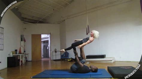 Partner Acrobatics Practice Session Youtube