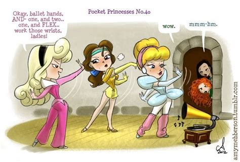 What If The Disney Princesses All Lived Together Pocket Princesses