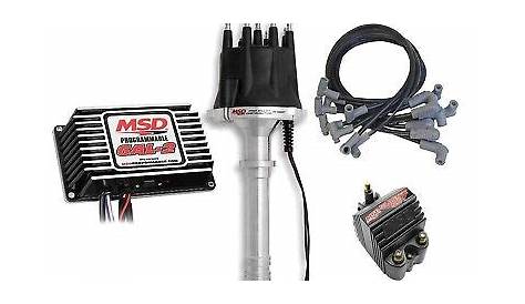 MSD Ignition Kit - Programmable 6AL-2/Distributor/Wires/Coil Chevy