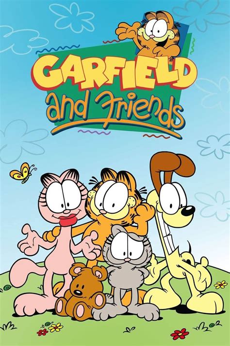 Garfield And Friends 1988 1995 Cartoon Posters Old Cartoons Old