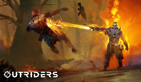 Ilya Tulyakov Outriders Concept Art For Animated Trailer Style