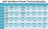 17 Week Marathon Training Schedule Images