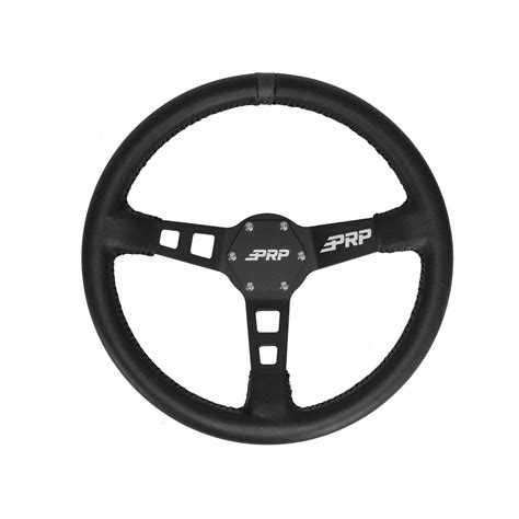 Prp Deep Dish Leather Steering Wheel Poly Performance