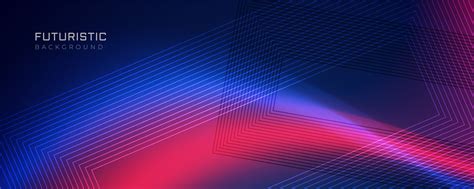 Futuristic Line Background With Light Effect Download Free Vector Art