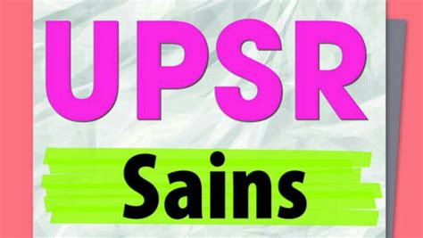 Set soalan kertas 2 upsr. Tips akhir topik-topik untuk Kertas 2 Sains UPSR