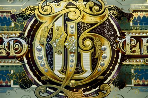 Monogramme Glass Sign David Smith Traditional Ornamental Glass