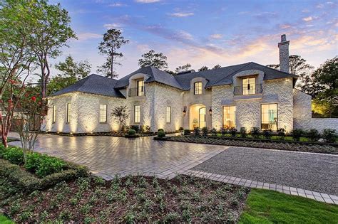 Newly Built 12000 Square Foot French Inspired Mansion In Houston Tx