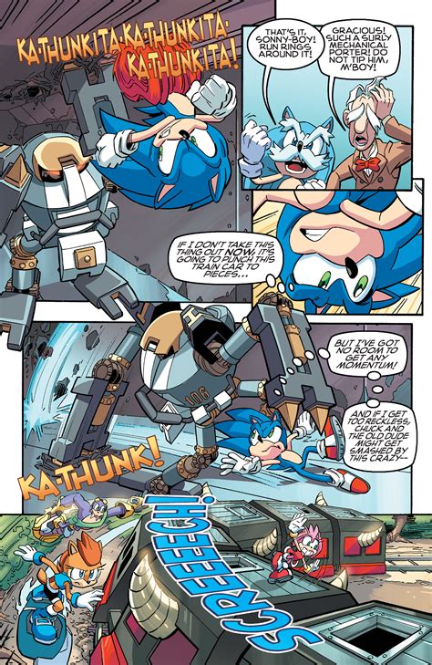 Sth 259 Preview Page 5 Archie Sonic Comics Know Your Meme